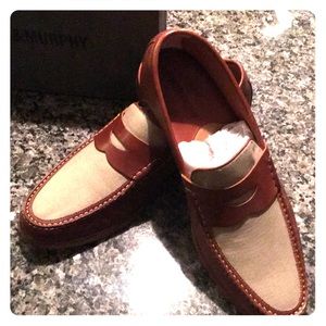 Johnston Murphy Linen Penny 12 M